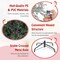 Costway 4.5/6/7 FT Pre-Lit Artificial Christmas Tree with 279/519/743 PVC & Pine Needles & PE Tips